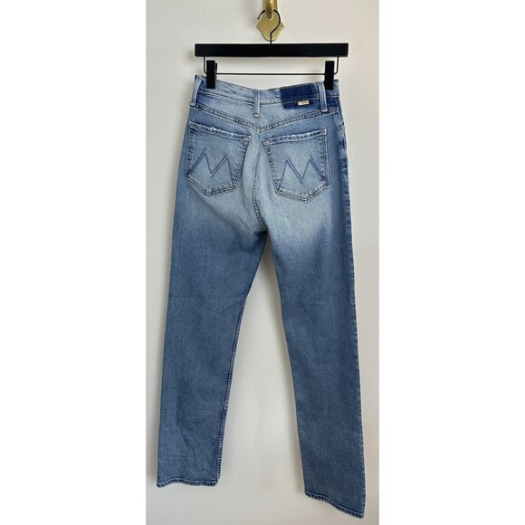MOTHER Women's High Rise Jeans in Light Blue - Picture 8 of 12